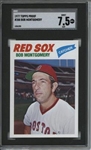 1977 Topps #288 Bob Montgommery 9 card progressive proof.